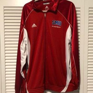XL SMU Mustangs Adidas Climalite Jacket